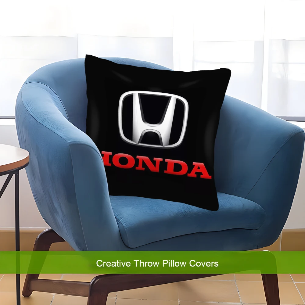 

HONDA Pillow Covers for Bed Pillows Cushion Cover Home Decor Pillow Cases Pillowcases 50x50 Pillowcase 40x40 Cover Sofa