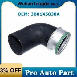 Air Cleaner Intake Turbo Pipe Intercooler Rubber Hose 3B0145838A for Audi A4 B6 B7 Skoda SuperB VW Passat