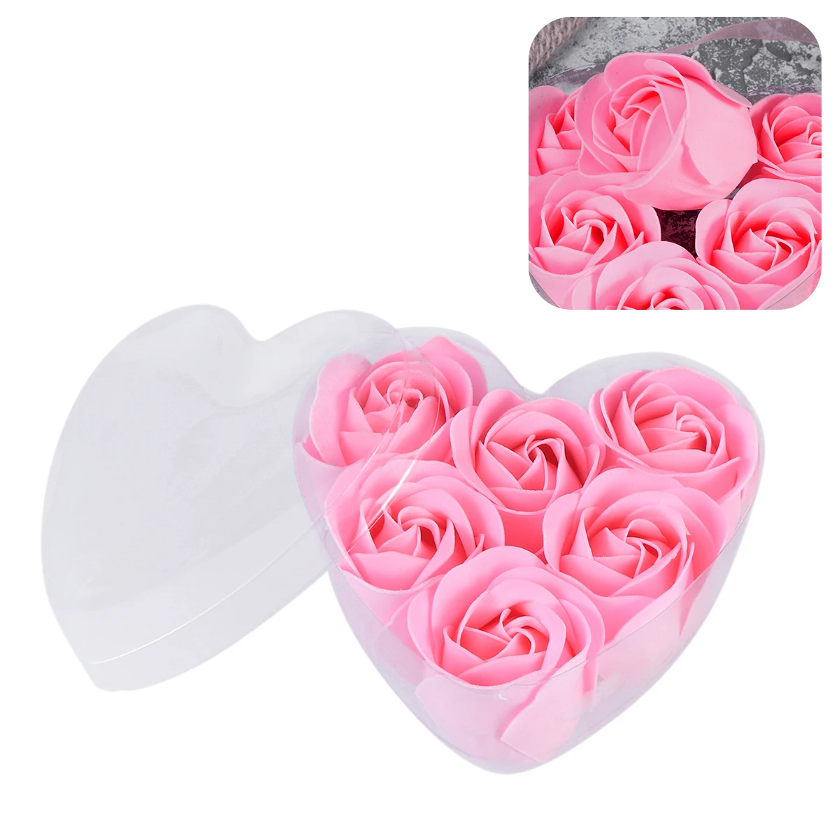 

Rose Gift Box Simulation Rose Gift Box Valentin's Day Rose Gift Box Valentin's Day Gift Rose Birthday Gift