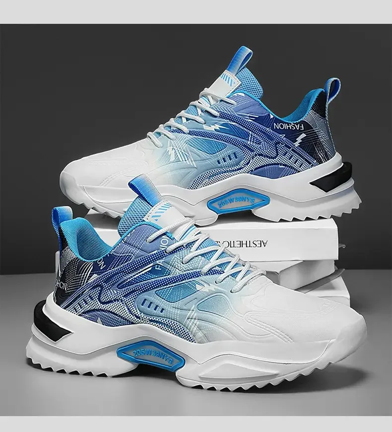 

Men's casual shoes comfortable and lightweight breathable fashion personality high quality sports running outdoors sneakers men