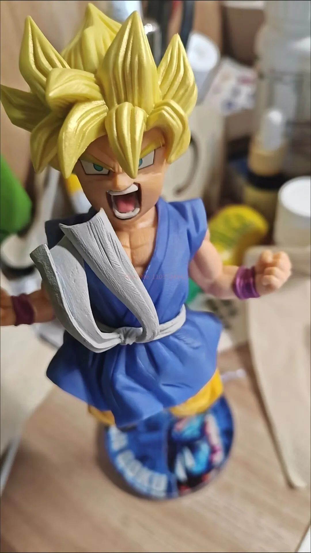 In Magazzino Nuovo Bandai Ichiban Kuji Dragon Ball Bardana Majin Buu Battle Highlights Vegetto Anime Figura Da Collezione Modello Giocattolo