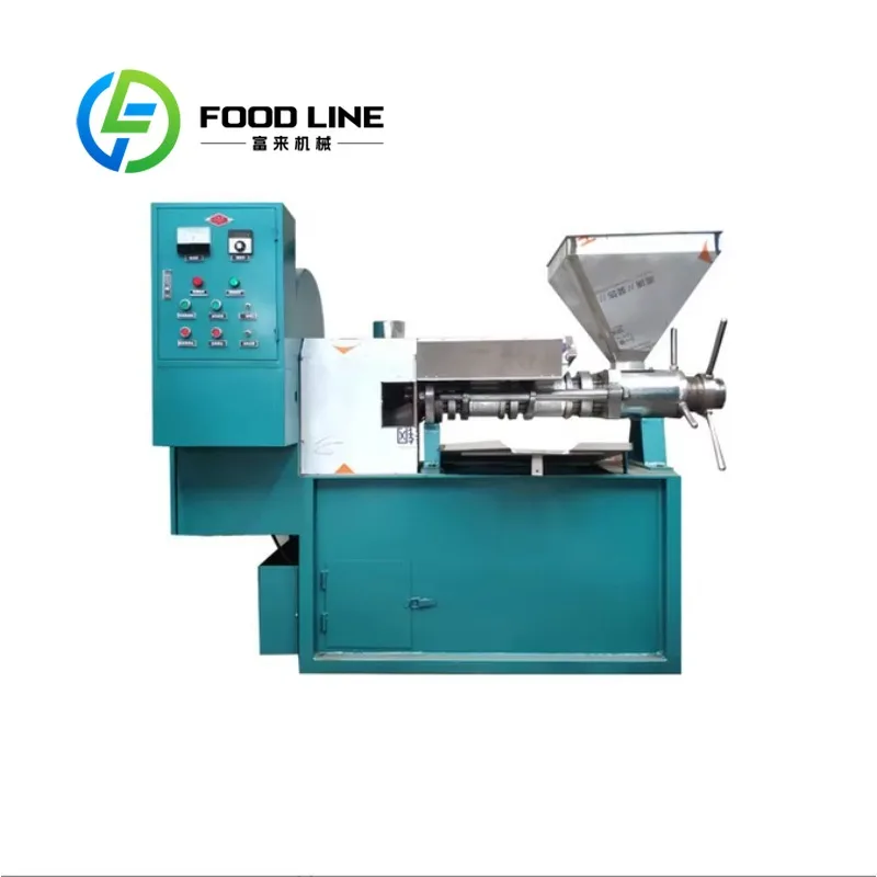Commercial Cold Press Oil Machine - 200kg/h Flaxseed Avocado Sunflower Extractor