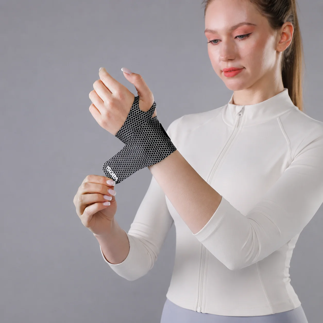 Wrist Wraps Fitness - Envoltório de pulso ajustável laminado leve