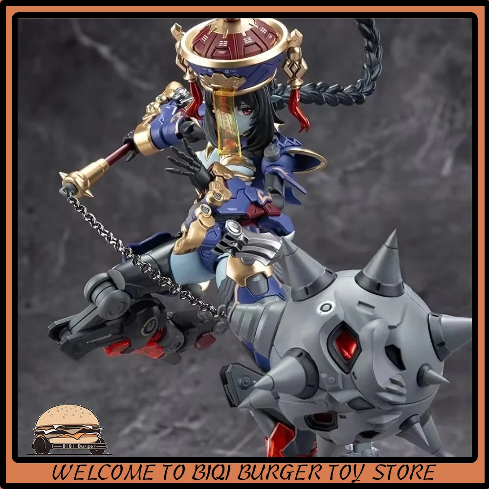 

Original Hemoxian Figure Jiulian Figures Reverberation Of Medta Figurine 1/12 Zombie Girl Assembly Model Kit Collection Gift