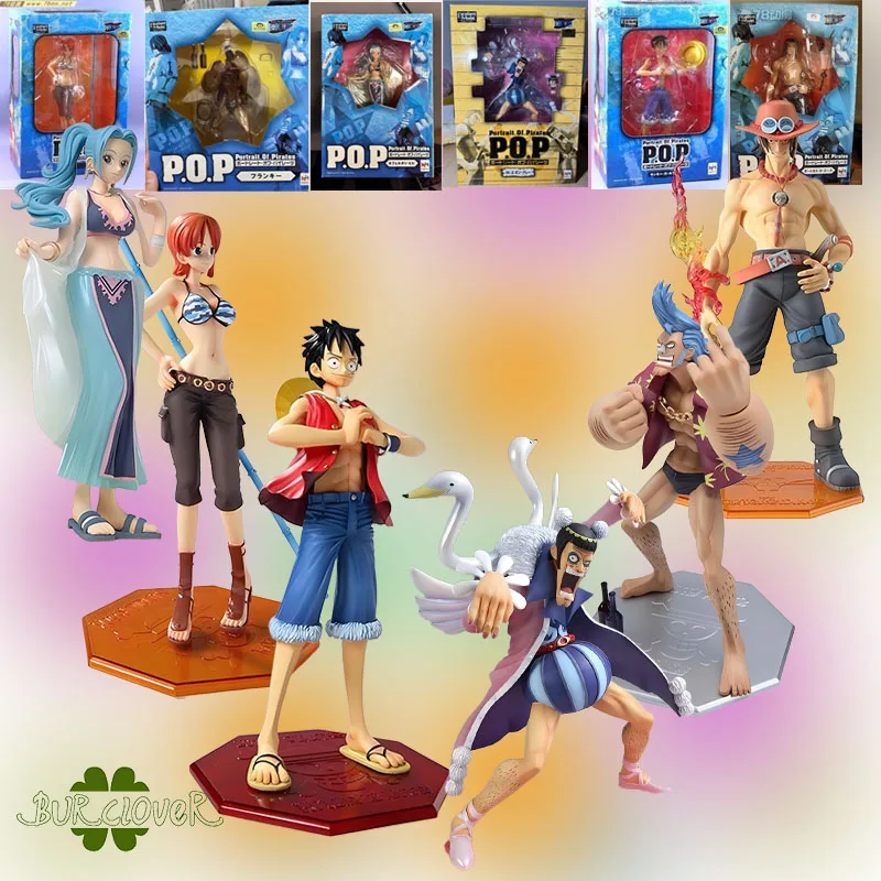 

ORIGINAL MEGA HOUSE ONE PIECE POP Series NEW neo The first-generation Nami Luffy Feng Keli Anime Action Figures Toys in stock