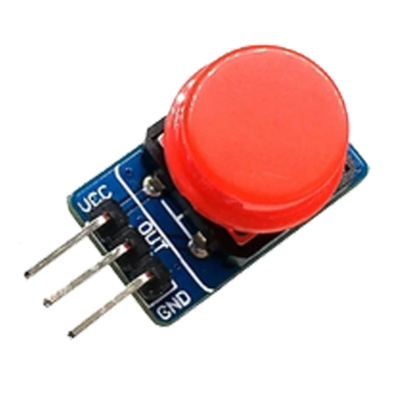 5pcs/lot 12X12MM Big key module Big button module Light touch switch module with hat High level output for arduino