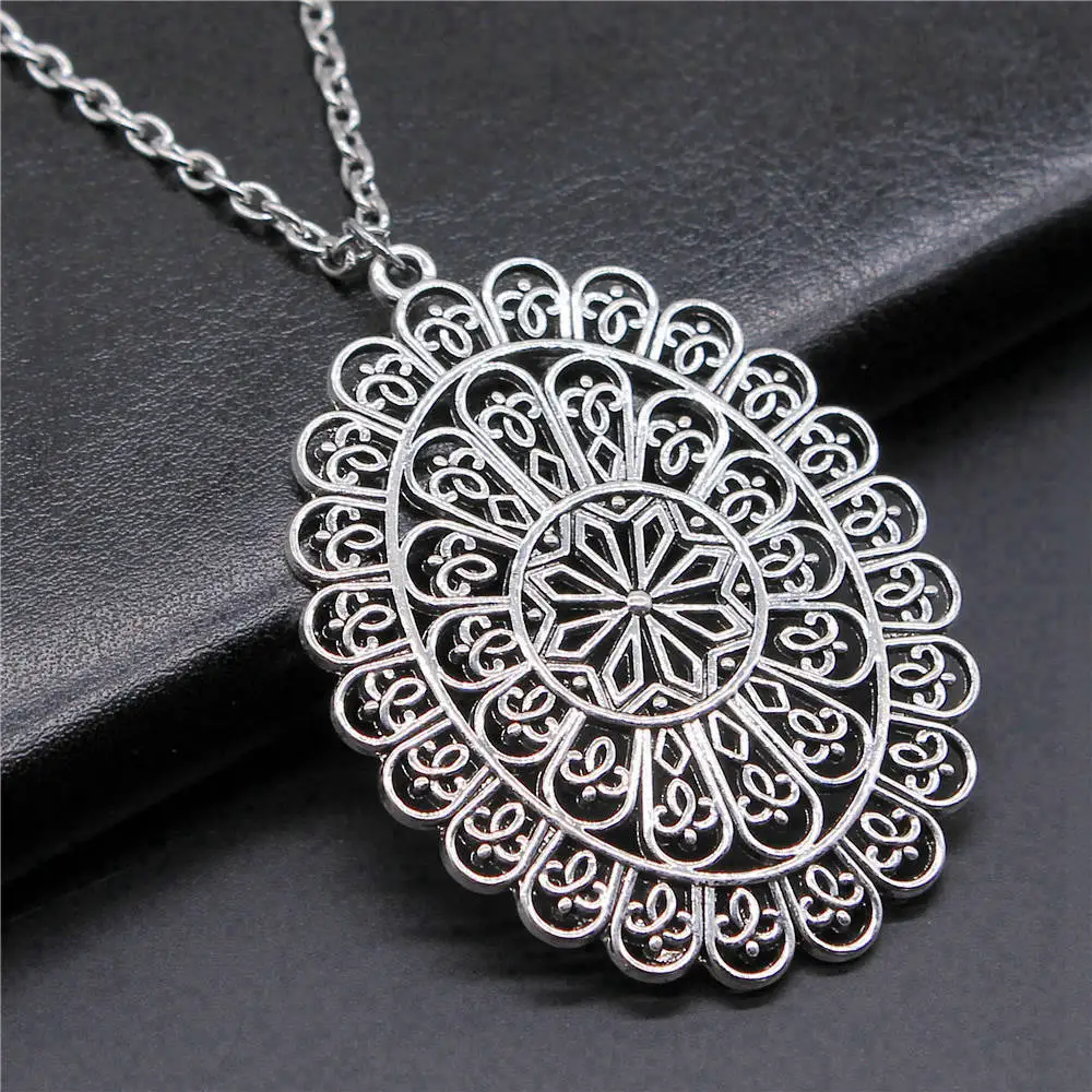 Sejuani The Flower Of Life Components Necklace For Girls Jewelry Making Supplies Popular 45 Or 70cm Long Chain