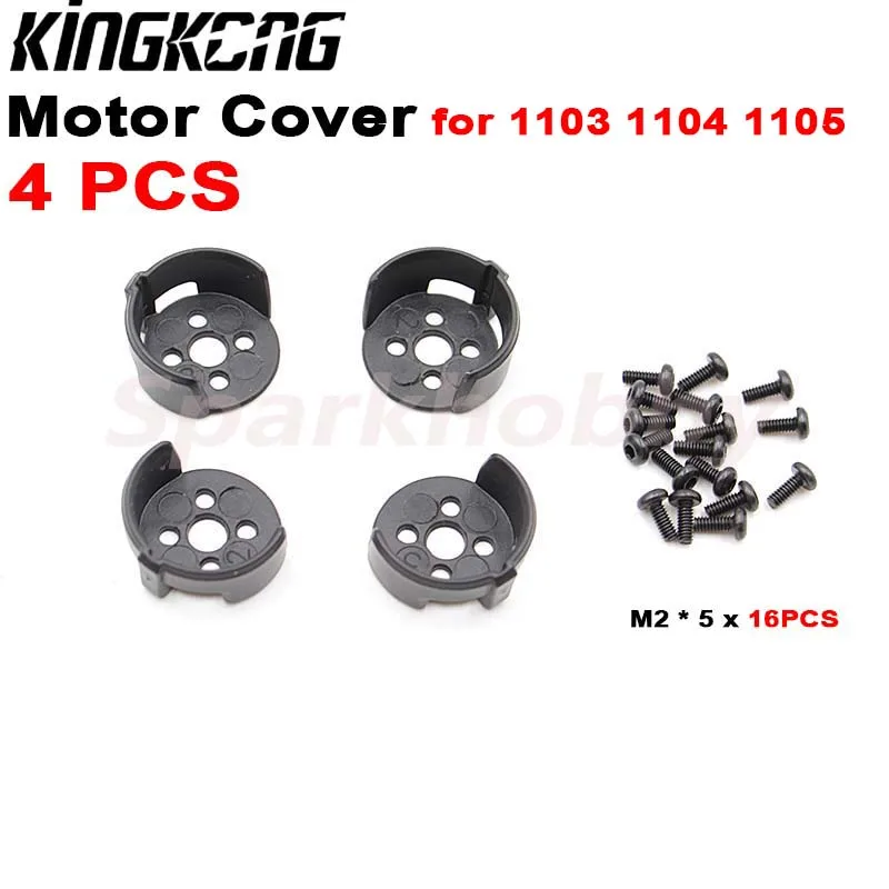 4PCS LDARC Universal Motor Cover Protection Accessories for 11 Series Motor with M2 x 5 screws for RC 1103 1104 1105 motor