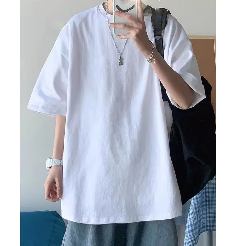 SHU QU Store  2026 Summer Women's T Shirt Casual Loose Cotton Short Sleeve T-Shirt Womens Top Tee shirt Men