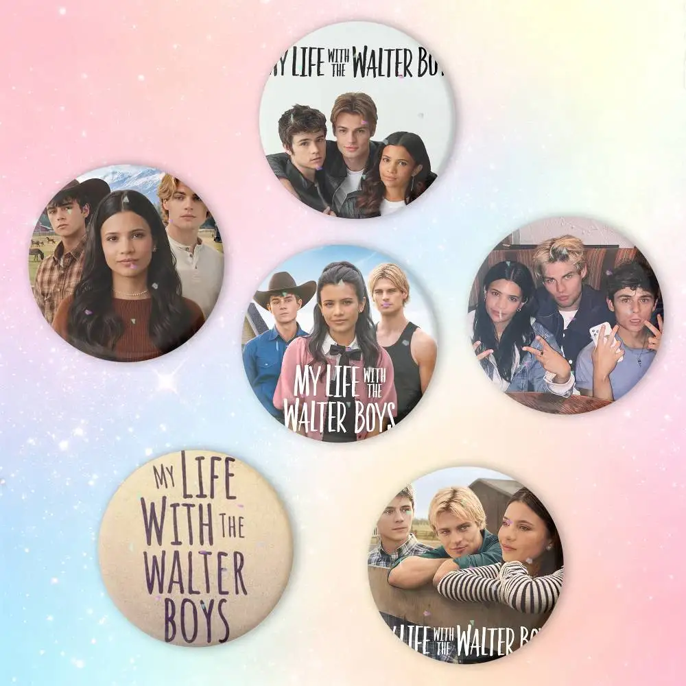 My life with the walter boys Brooches Cartoon Badge Pins Backpack Hat Accessories Friend Gift
