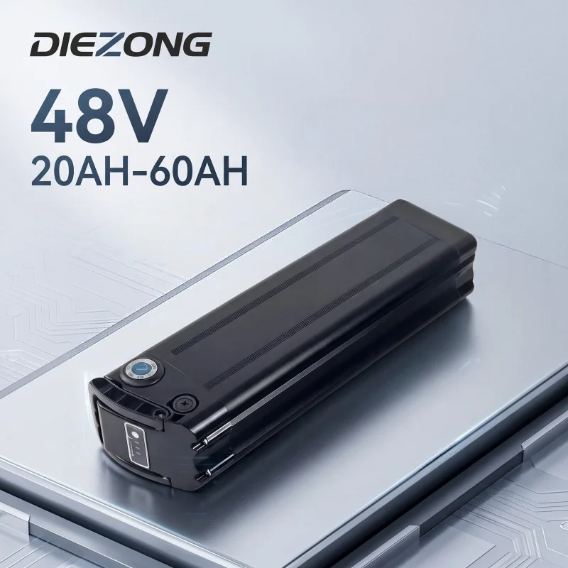 Silver Fish Lithium Battery 36V 48V 10Ah 12Ah 20Ah Bottom 4 Pin Bottom Discharge E-bike Rechargeable Battery Pack