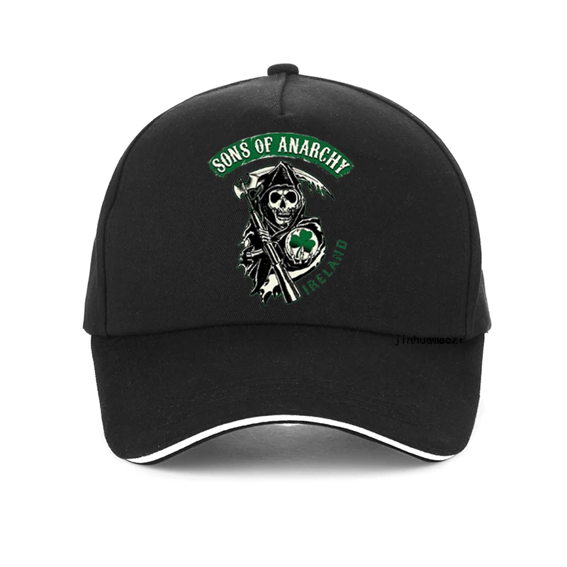 

SAMCRO Baseball Cap SOA Sons of Anarchy Skull Punk Motorcycle Caps Casual Snapback Hat Fashion High Quality Racing hat