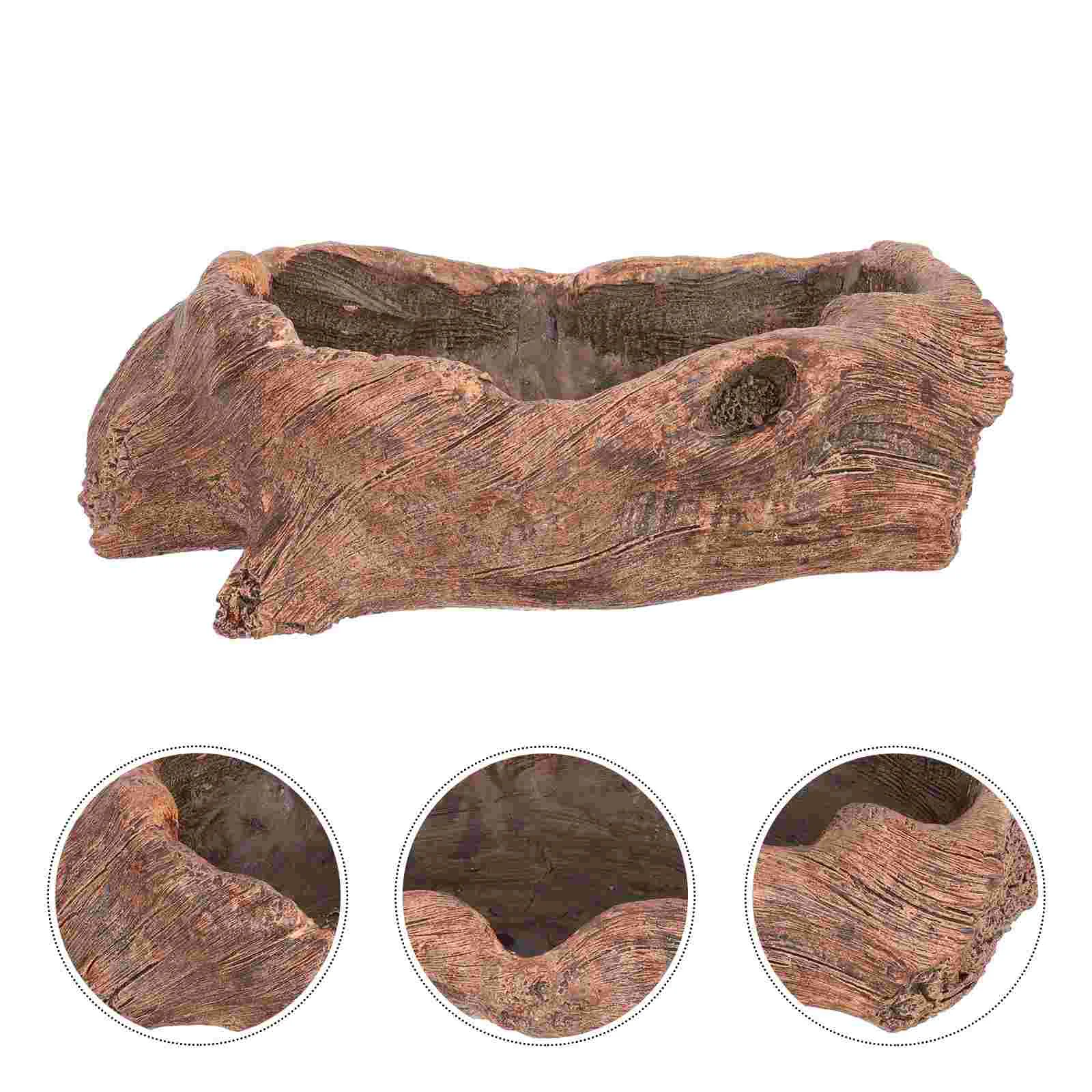 

Root Shaped Planter for Cactus Pots Indoor Decor Faux Plants Home Flowerpot Tree Adornment Gardening Supplies