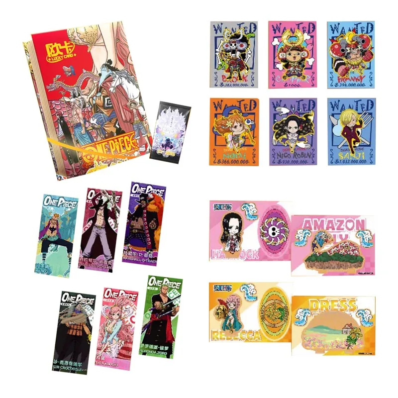 

One Piece Collection Cards Graded Oka Ultimate Dream Wave8 Trading Gift Cards Games For Children Playing Anime Cards