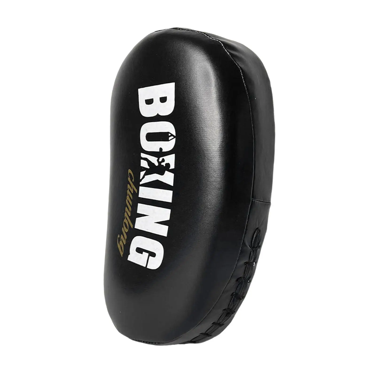 Boxing Training Pad PU Leather EVA Impact Shield Curved Focus Target for Kickboxing Taekwondo Karate Sparring