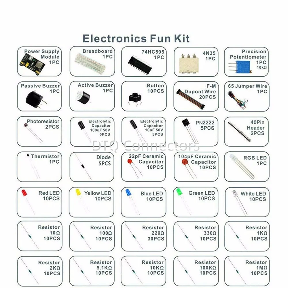 830 hole breadboard kit MB-102 suitable for UNO R3 component pack beginner\'s starter kit boxed