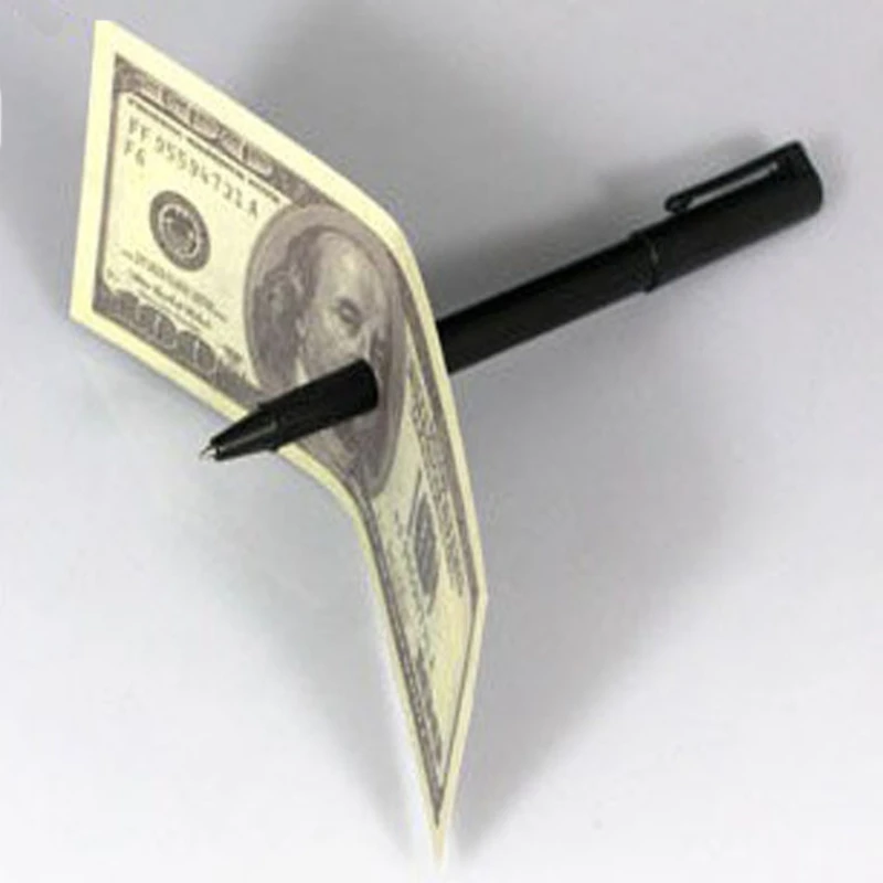 Magic props pen to wear banknotes selling novelty toys street close-up performances