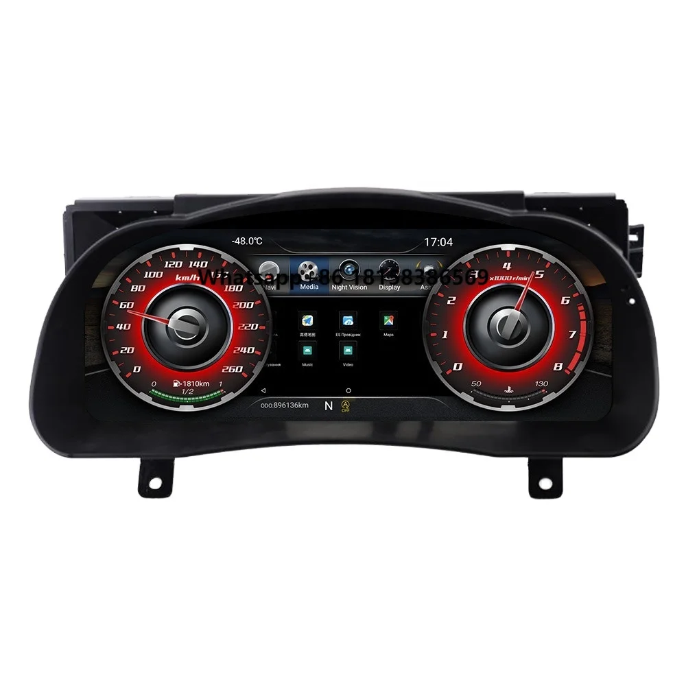 

For Highlander Dashboard Display Android Multimedia Player 2013 - 2019 Car Audio Stereo Head Unit GPS Navigation
