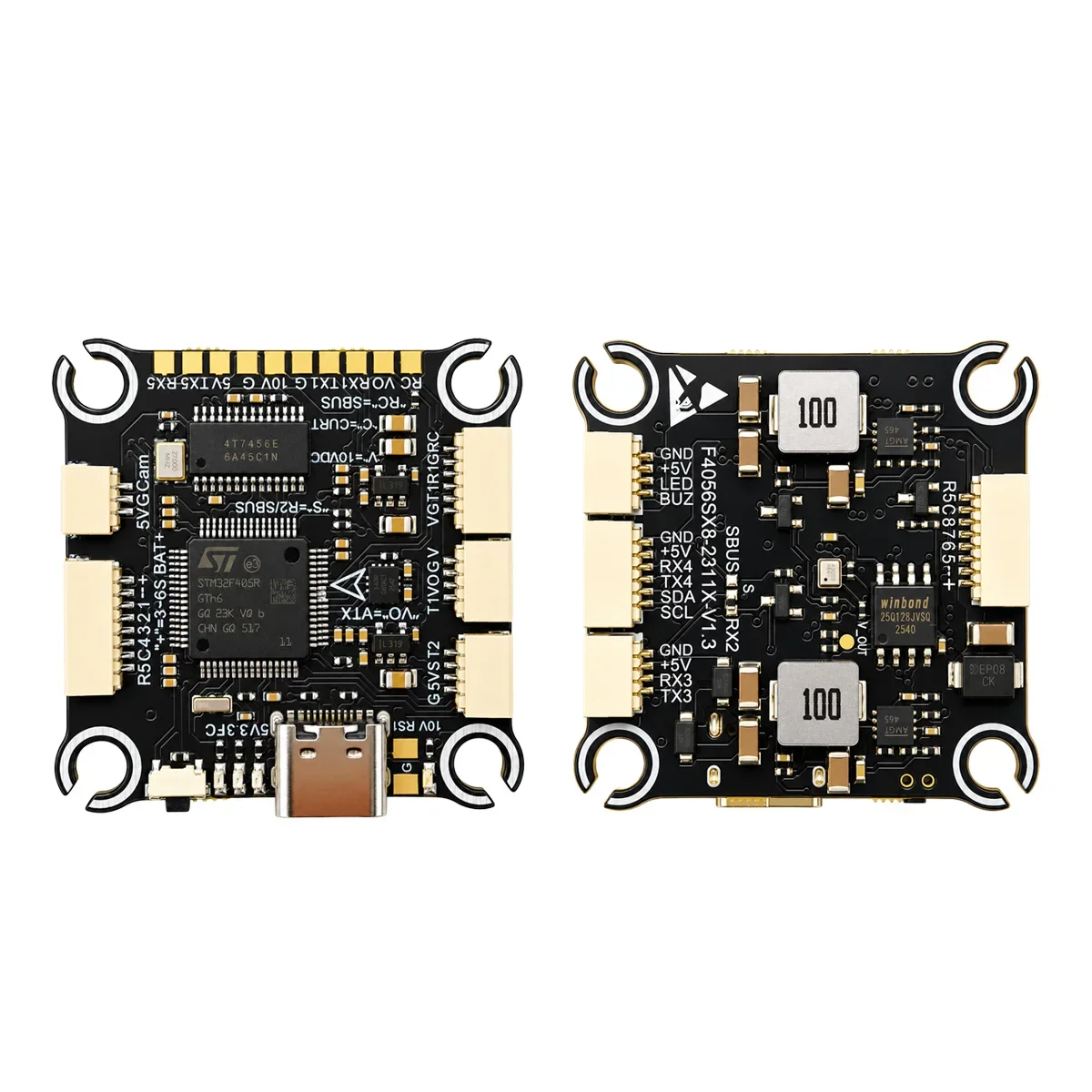 SkyDElF405 Flight Controller 6S 60A 4in1 BLHeli_32 ESC Stack Optional FC ESC Combo for FPV Racing