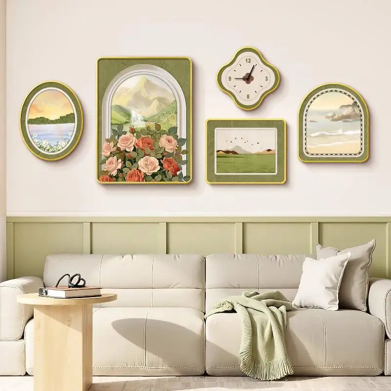 Modern Elegant Wall Watch Clock Luxury Unique Classic Design Wall Watch Clock Cute Classic Horloges Murales Living Room Decor