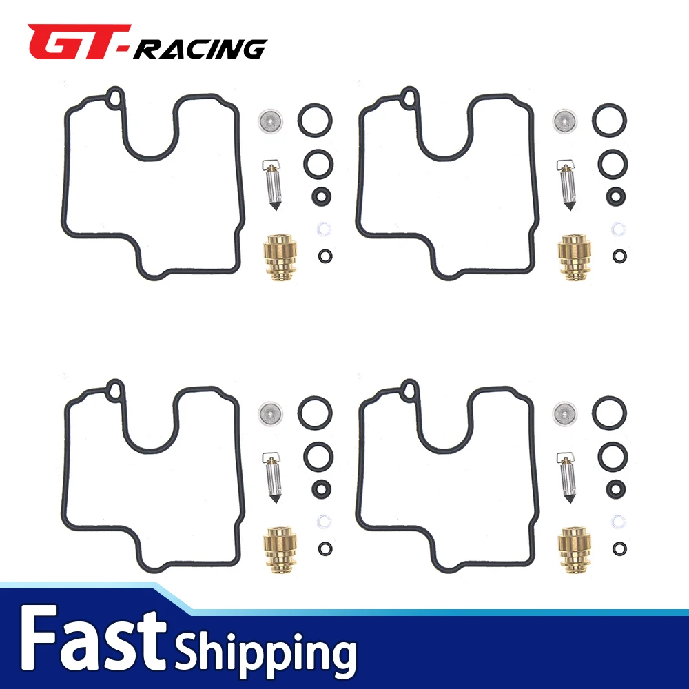 

4x Carburetor Rebuild Repair Kits For Yamaha XVZ13 Royal Star Venture 1999-2013 Replace K&L 18-5191 Carb Overhaul Set