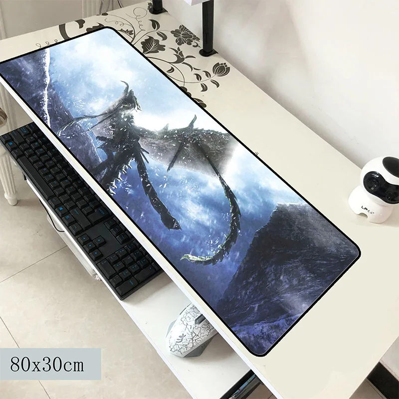 monster hunter pad mouse Domineering computer gamer mouse pad 800x300x3mm padmouse Professional mousepad gadget office desk mats