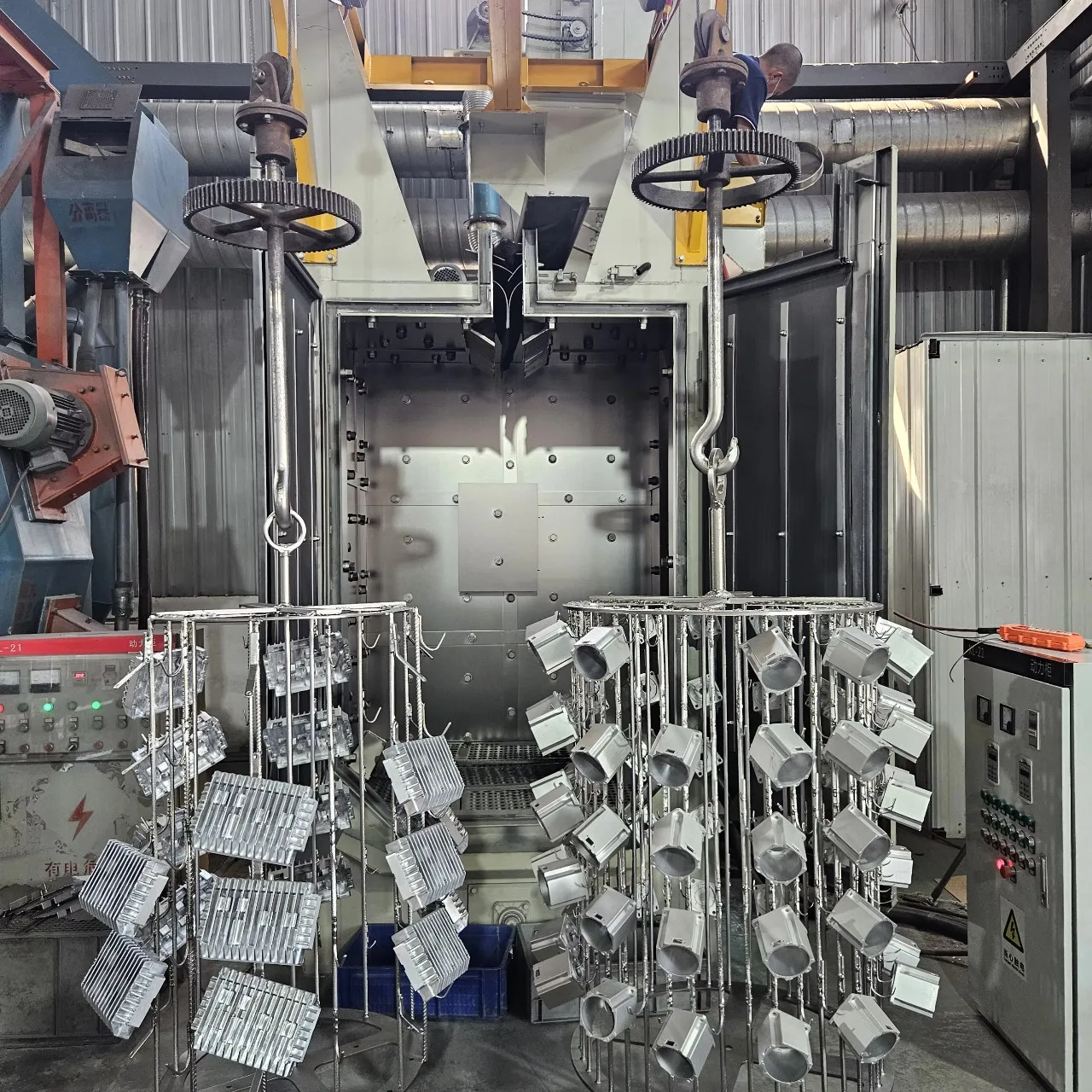 All-Round Abrasive Drum Type Shot Blasting Machine Portable Shot Blaster for Various Metal Surface Treatment Needs