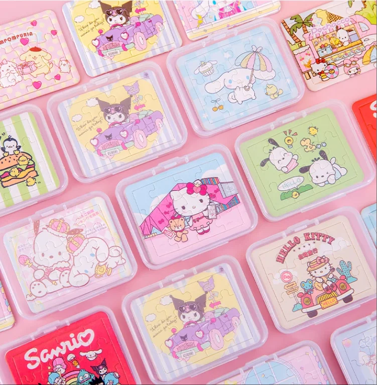 

Cartoon Animal Paper Jigsaw Puzzles Educational Toy for Kids Birthday Party Favors School Prizes