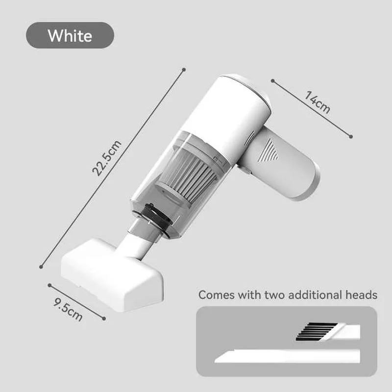 New Wireless Handheld Vacuum Cleaner Usb Strong Suction Electric Sweeper Home Car Lightweight Remove Mites Dust Cleaner