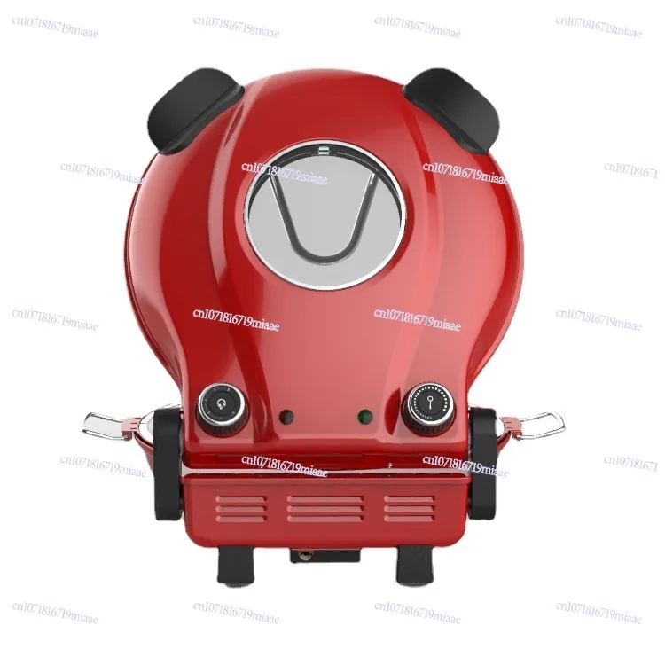 

Factory Direct Sales 12-inch Aluminum Red 1200w Household Electric Pizza Machine
