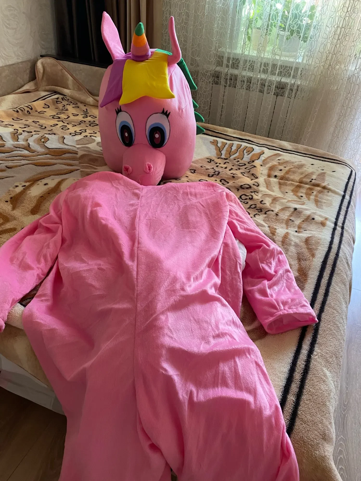 Disfraz de Mascota de caballo de mariposa de unicornio para Cosplay, ceremonia publicitaria, vestido de fantasía de cumpleaños, fiesta de Carnaval de animales, accesorios de actuación