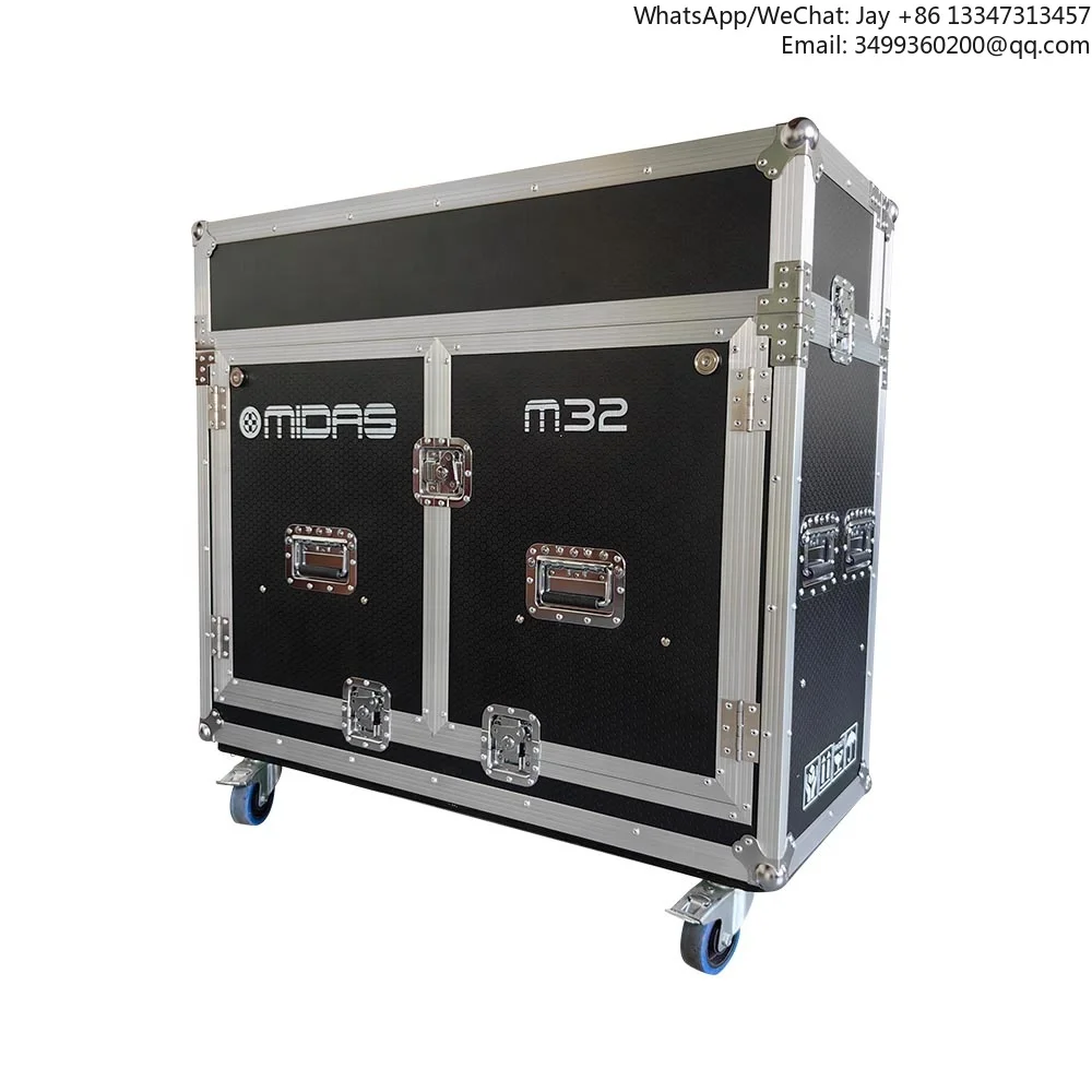 

Индивидуальный цифровой микшер M32, гидравлический футляр для полета с колесами, портативный футляр для полета на открытом воздухе, для живого шоу, аудиоконсоль