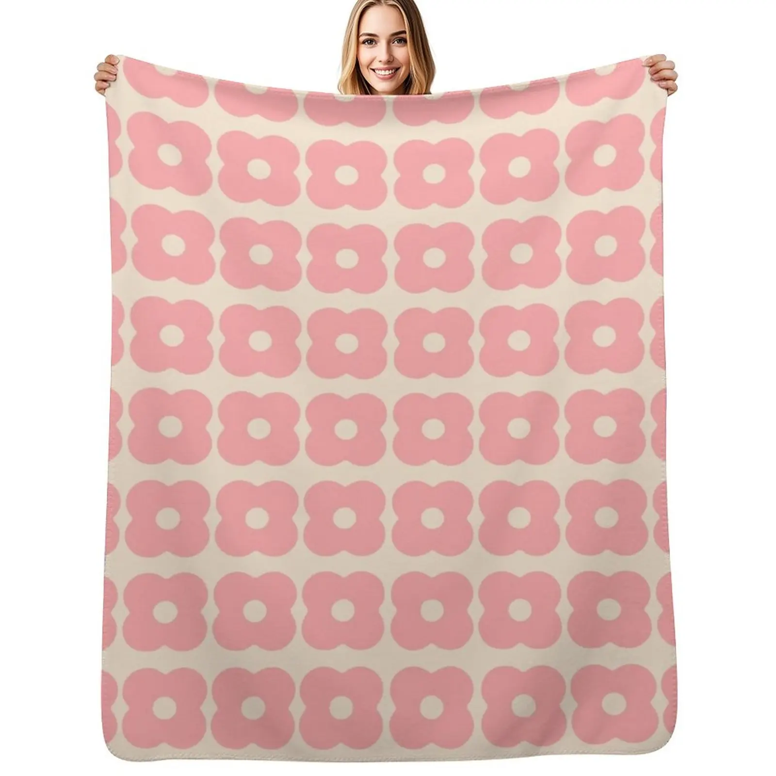 

orla kiely, Flower Stem ,orla kiely pattern Throw Blanket Cozy Sofa Blanket for TV Watching Napping