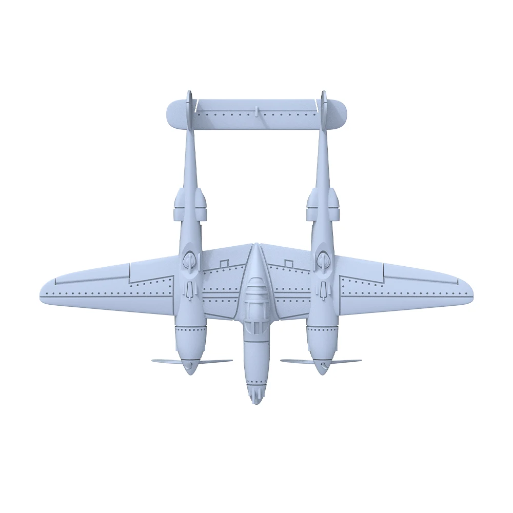 US P-38L-5-LO Lightning Fighter  Yao's Studio LYR234 1/100 1/120 1/144 1/160 1/200 1/350 1/700 3D Printed Resin Model Kit