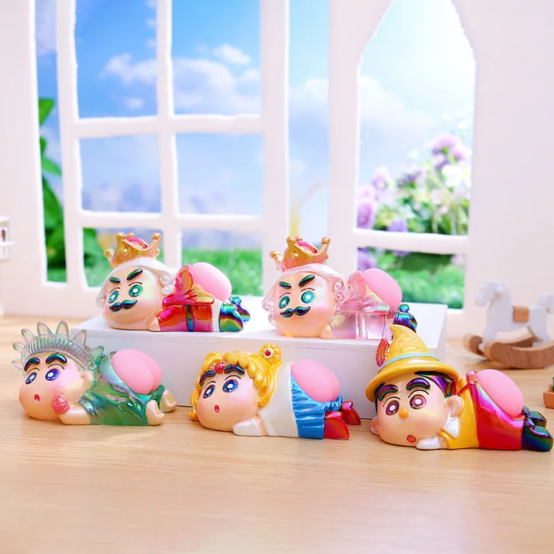 Crayon Shin Chan Butt Lamp Blind Box Creative Cute Night Light Bedroom Atmosphere Light Mystery Box Wholesale