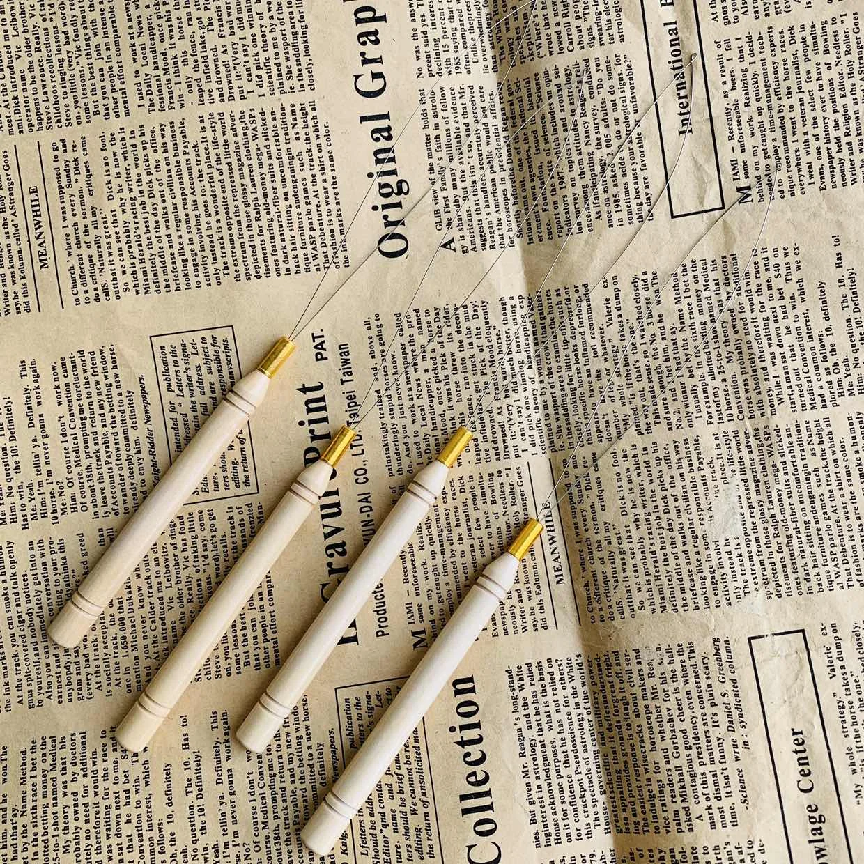 

micro rings loop tool loop threader pulling needle used with hair plier and beads for human hair feather extension tools