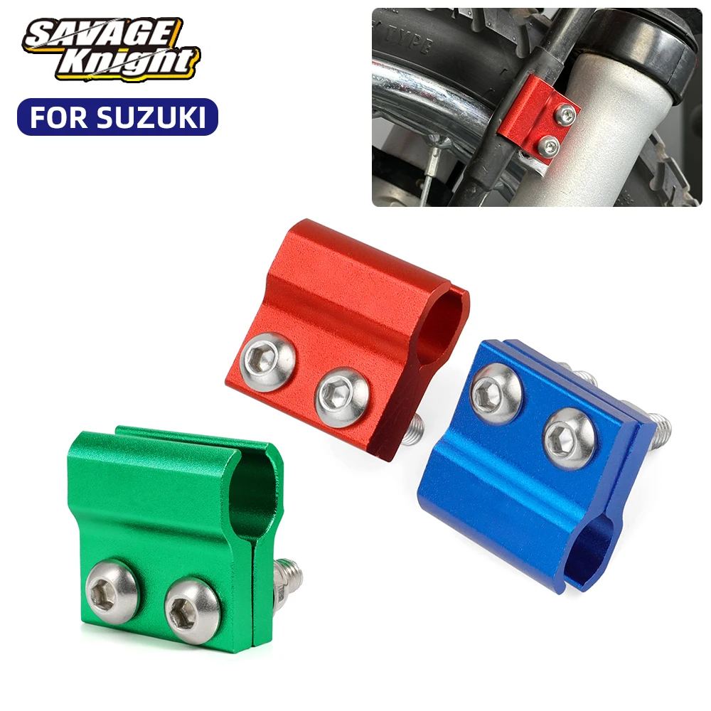 

Front Brake Hose Clamp Holder For SUZUKI RMZ450 RMZ250 RM-Z RMZ 250 450 DRZ400SM RM125 Motorcycle Accessories Clamping Lines