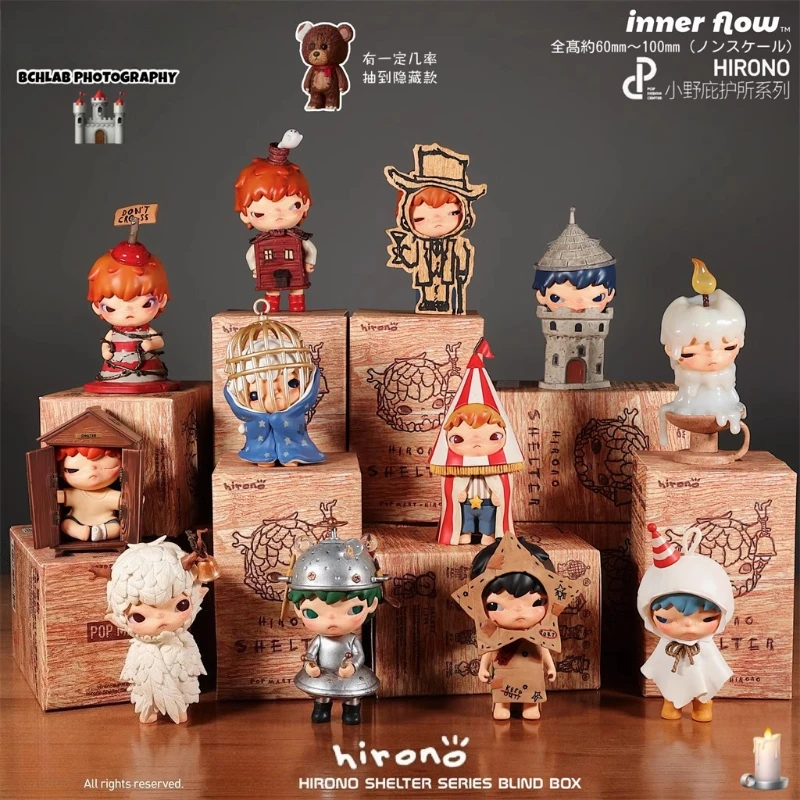 

New Genuine Hirono X V6 Shelter Series Blind Box Kawaii Anime Figurine Cartoon Collection Model Toy Doll Birthday Gift