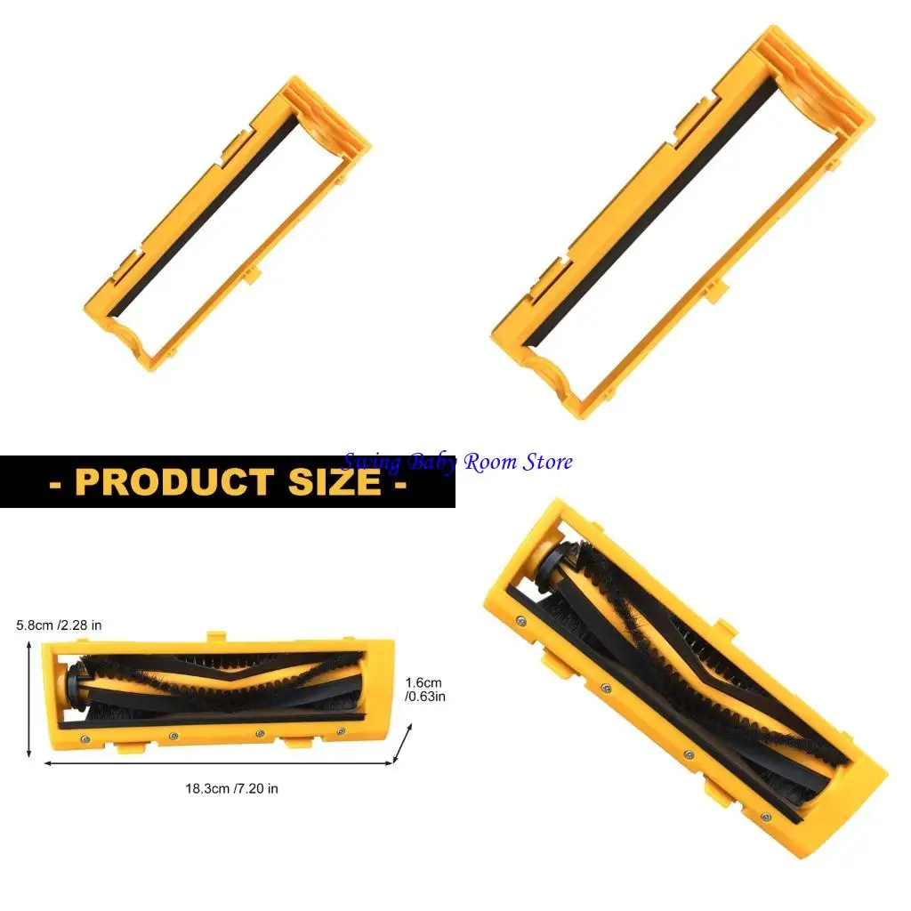 K1AD Multiple Model Consistent Permanent Against Twist Brush Roll for Robot Vacuum Janitors