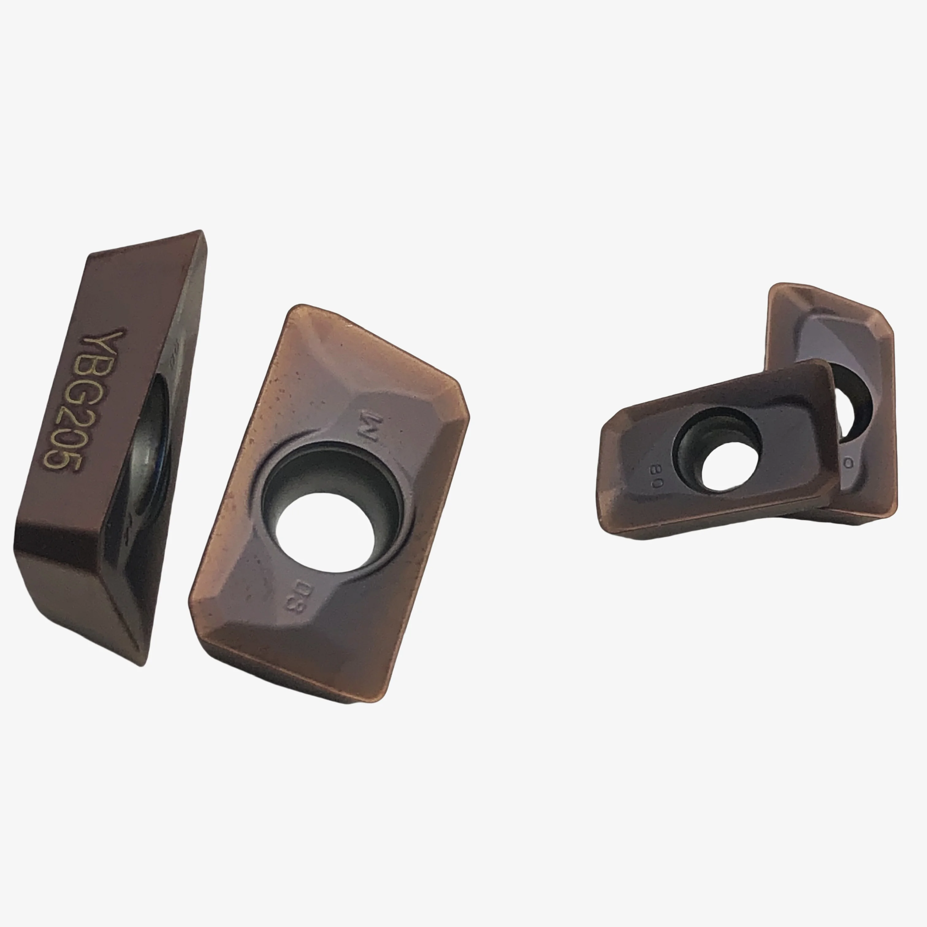 Carbide Insert Tool, Alta Qualidade, APMT1135PDER YBG205 APMT160408PDER YBG205, 100% Original APMT1135 APMT160408PDER, 10Pcs