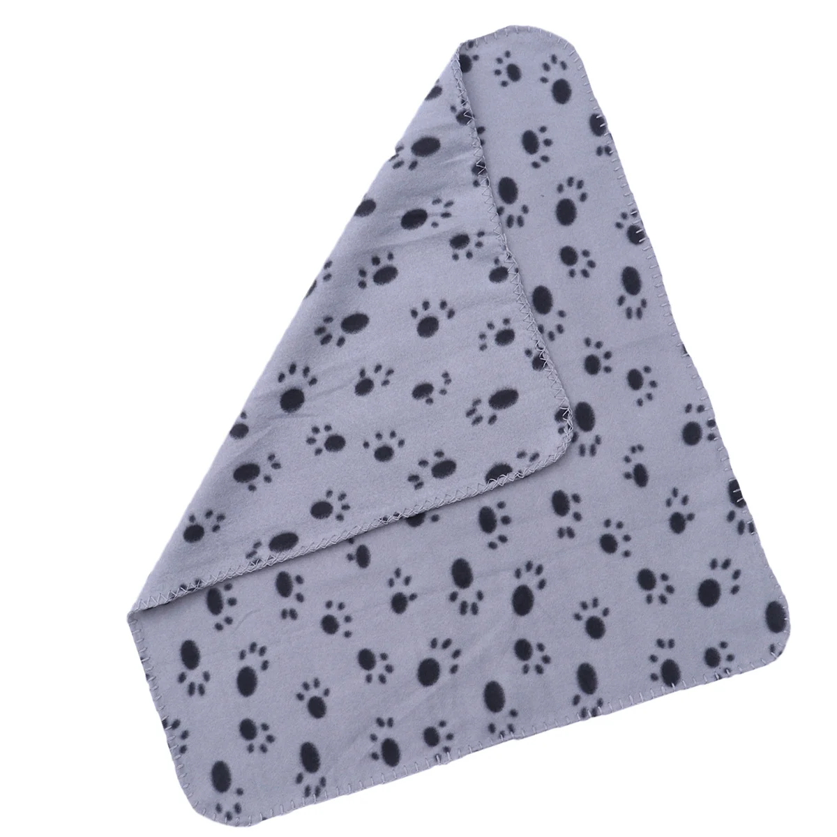 

70x60cm Pet Winter Blanket Dog Claw Print Soft Comfortable Double Sided Mat for Cats Dogs Stay Warm in Cold Weather