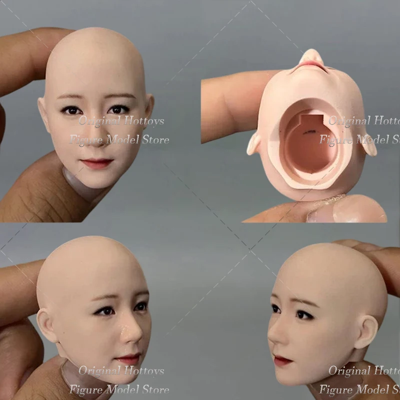 1/6 Scale Female Soldier Head Sculpture Jogasaki Momose Japanese Actor Mini Head Carving For 12-inches Acion Figure Doll Toys