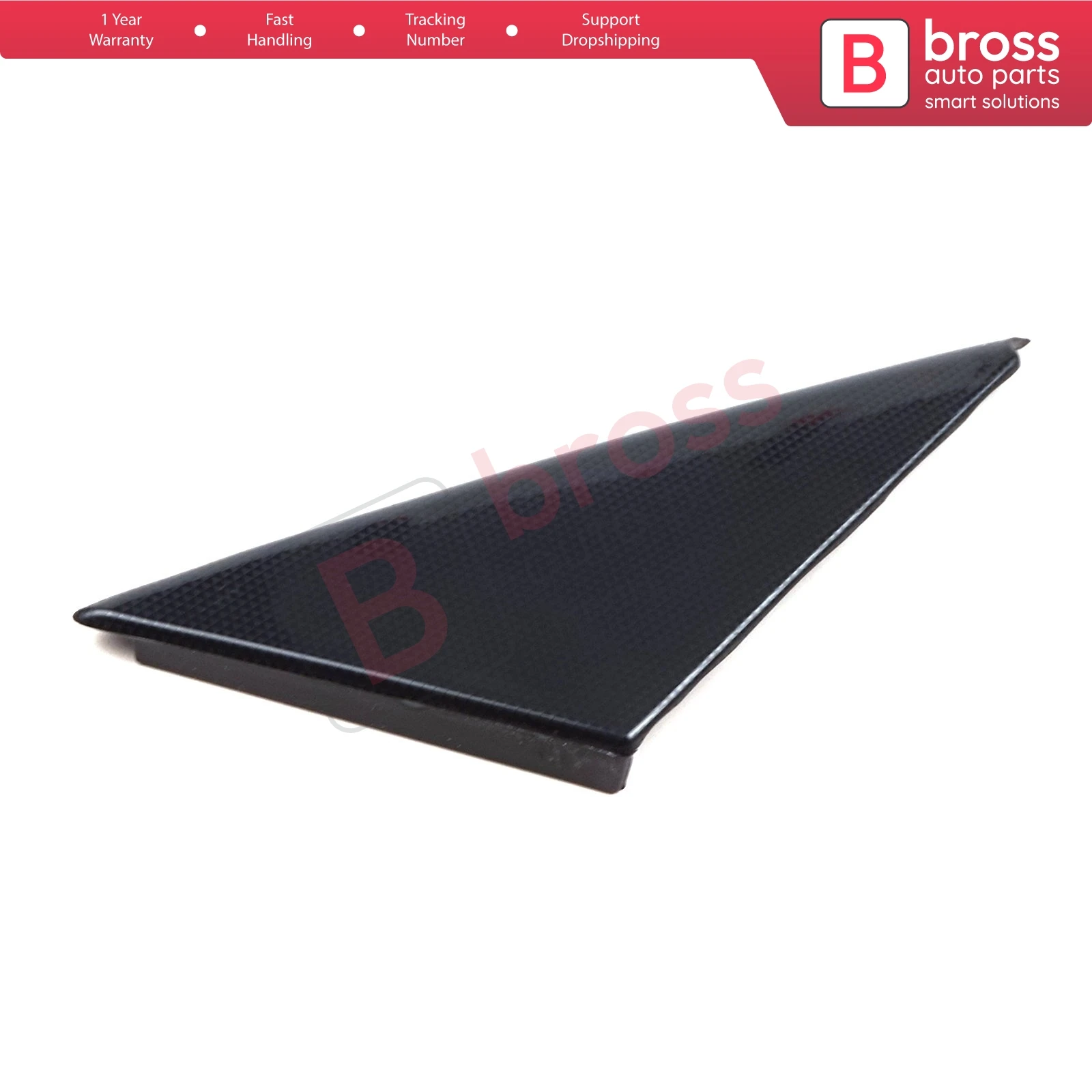 BSP1111-2 Right Side Wing Mirror Front Outer Corner Triangle Molding Cover 90545856 for Vauxhall Opel Vectra B 1995-2002