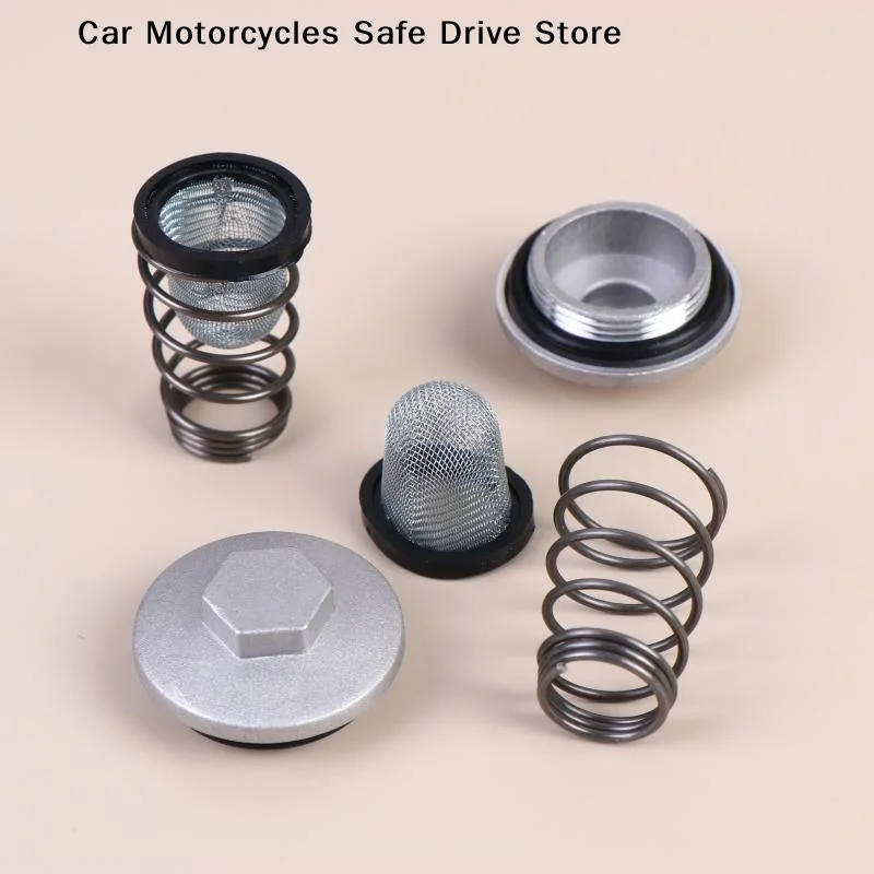 【M】1/2sets GY6 50cc To 150cc 125/150 Engine Parts Plug Moped Oil Filter Drain For Baotian Benzhou