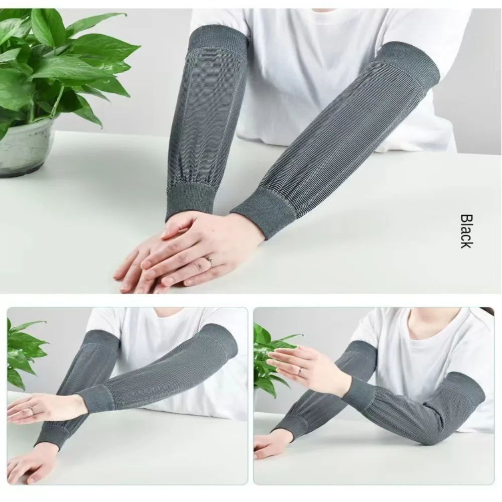 男性と女性のための長い冷却アームスリーブ、UV保護、日焼け止めスリーブ、キッチンアクセサリー、ハンドカバー、アームガード、夏