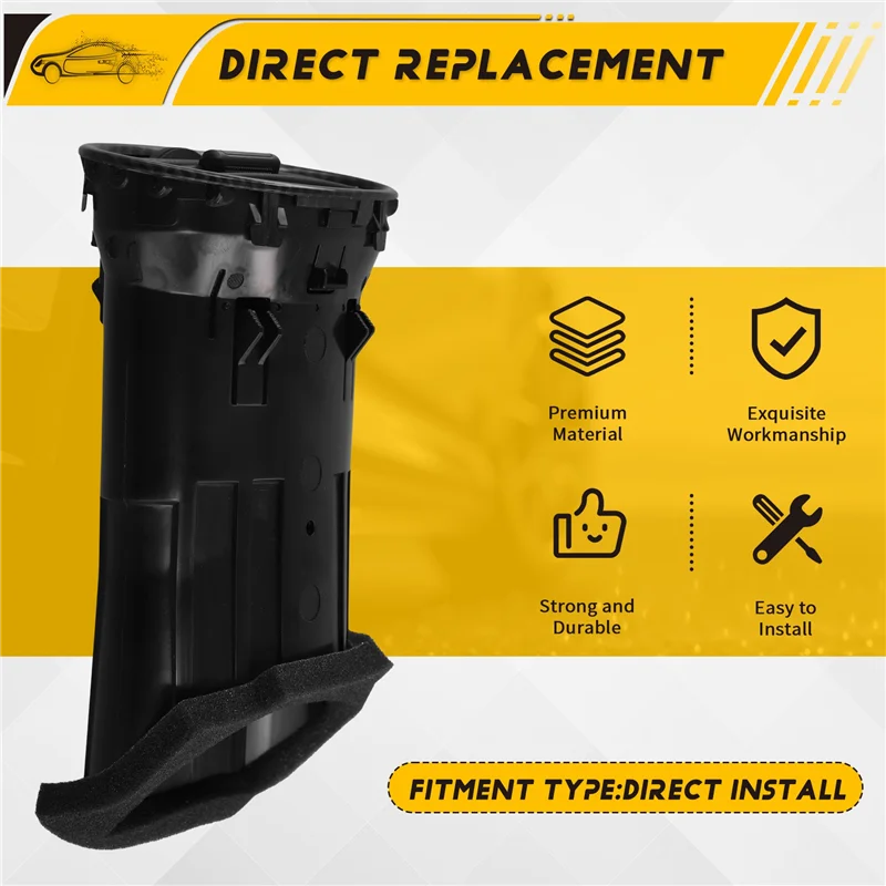 

X39A-Car Dash Vent Кондиционер Выпускная решетка Форсунка 4M51A014L21AD 4M51-A014L21-AD Для Ford Focus MK2 2005-2013