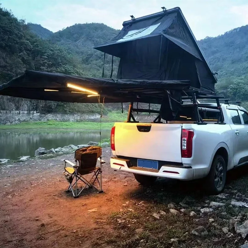 2M Large Size 4x4 Offroad  270 Degree Awning Free Standing Heavy Duty Self Supporting Car  270 Awning,Car Awning