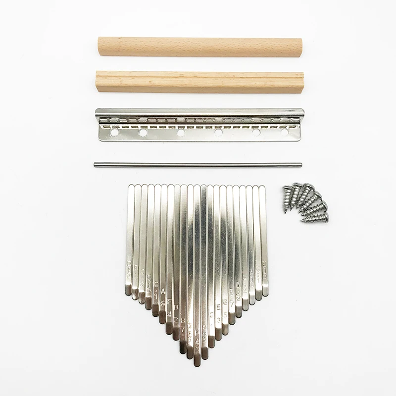 8 17 21 teclas Kalimba accesorios llaves paletas pulgar Piano puente piezas de repuesto instrumentos musicales caseros kalimba