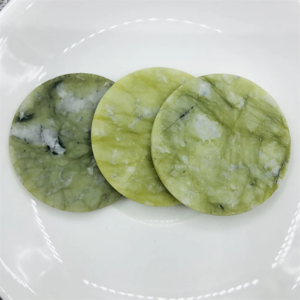 Natural Jade stone slices is a large Aquarium Mineral Flakes Natural Eyelash Extension Jade Slice Crystals