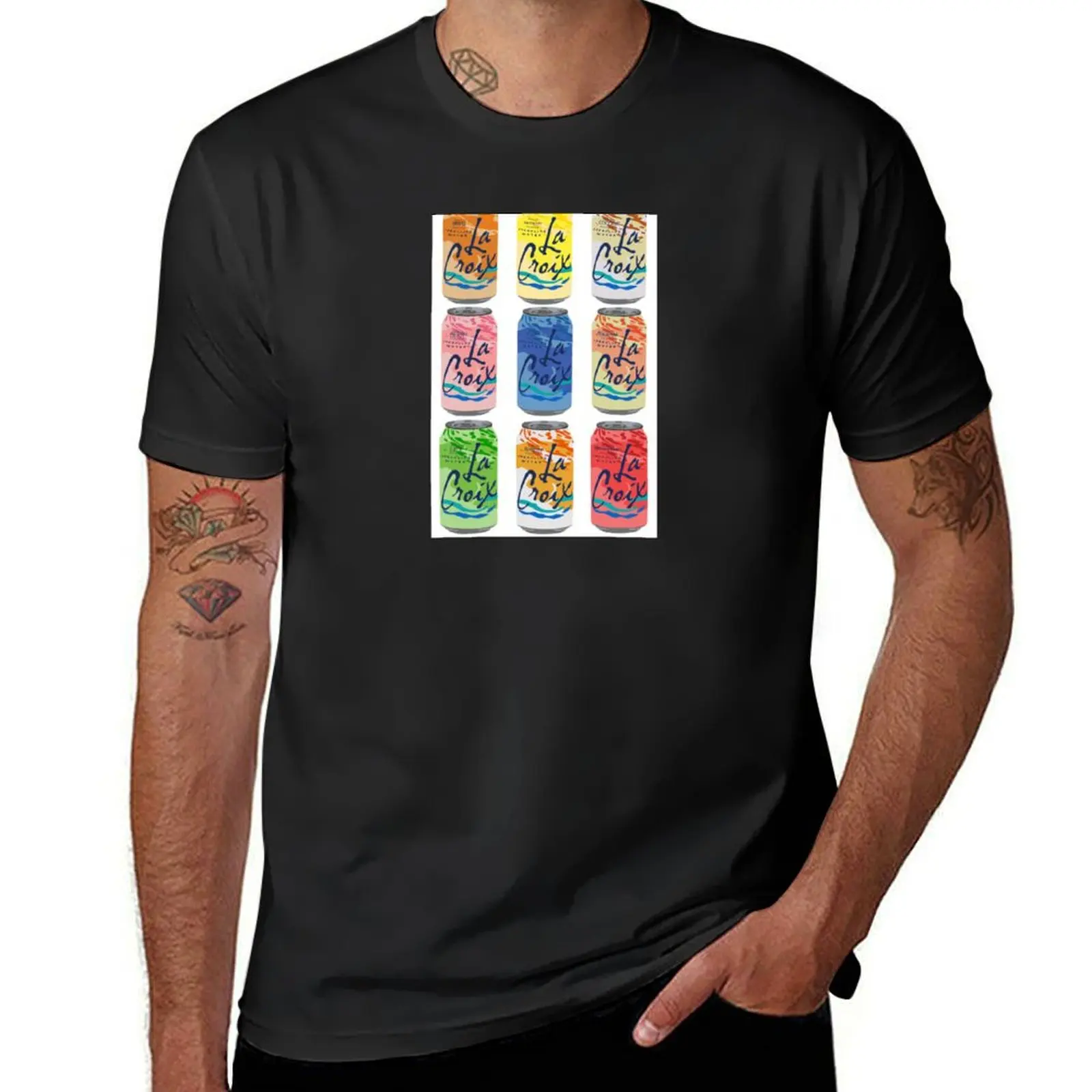

La croix pattern T-Shirt vintage t shirts tees aesthetic clothes customizeds men tshirt